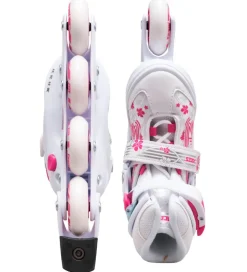 Rulleskøjter - Jokey 3.0 Girl - Hvid/Pink - Inliner><noscript><img width=