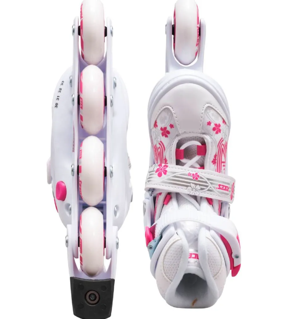 Rulleskøjter - Jokey 3.0 Girl - Hvid/Pink - Inliner>Roces Online