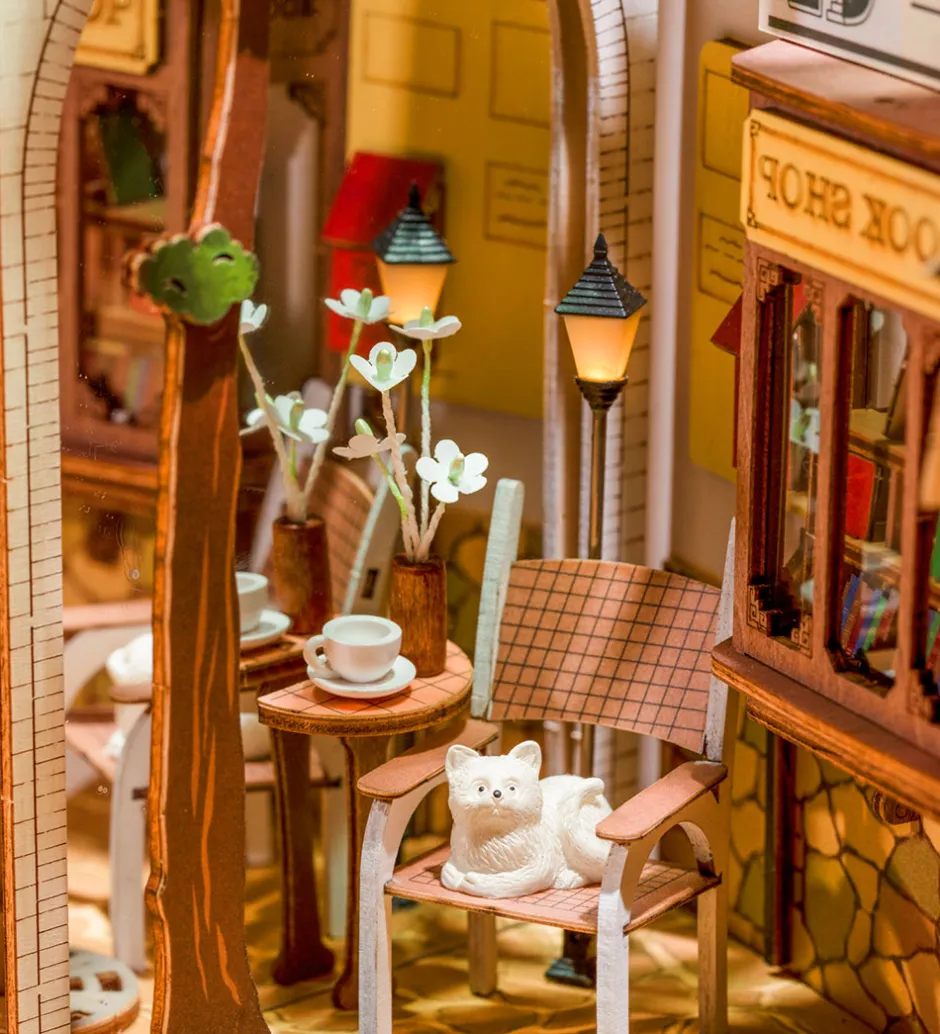 Miniature-diorama - DIY - Book Nook & Wonderland - Sunshi>Rolife Clearance