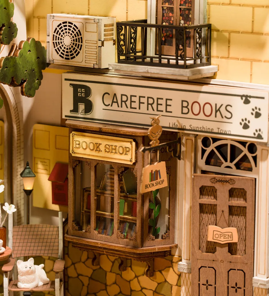 Miniature-diorama - DIY - Book Nook & Wonderland - Sunshi>Rolife Clearance