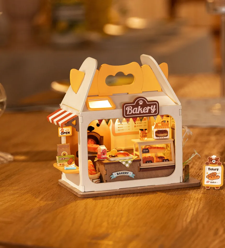 Miniature-diorama - DIY - Teddy's Breadbox DS033 - 67 Del>Rolife