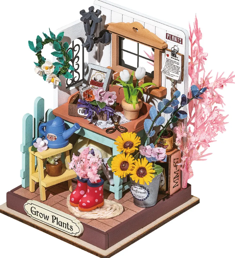 Miniature-diorama - DIY - Dreaming Terrace Garden - DS030>Rolife