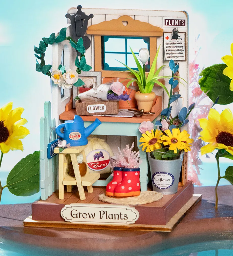 Miniature-diorama - DIY - Dreaming Terrace Garden - DS030>Rolife