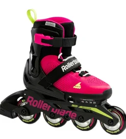 Rulleskøjter - Microblade - Sort/Pink - Inliner>Rollerblade Outlet