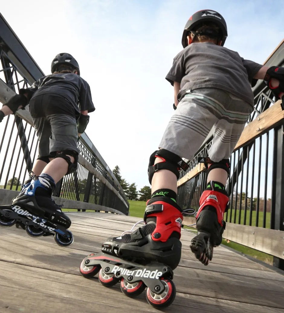 Rulleskøjter - Microblade - Black/Red - Inliner>Rollerblade Best