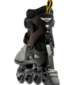 Rulleskøjter - Macroblade - 80 ABT - Silver/Neon Yel><noscript><img width=