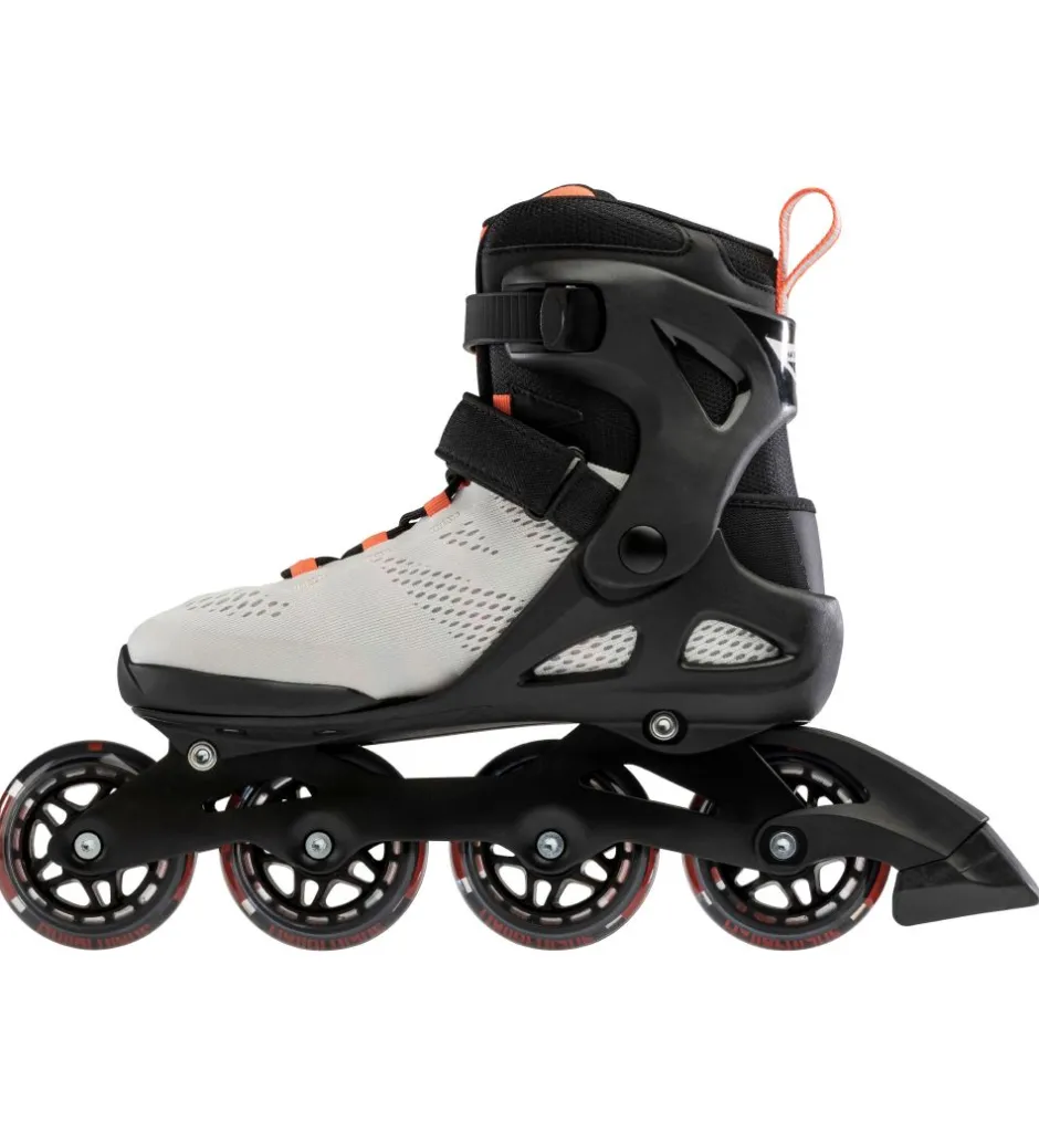 Rulleskøjter - Macroblade - 80 W - Gray/Coral - Inli>Rollerblade Discount