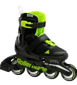 Rulleskøjter - Microblade - Sort/Grøn - Inliner>Rollerblade Discount