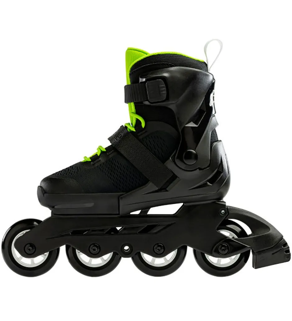 Rulleskøjter - Microblade - Sort/Grøn - Inliner>Rollerblade Discount