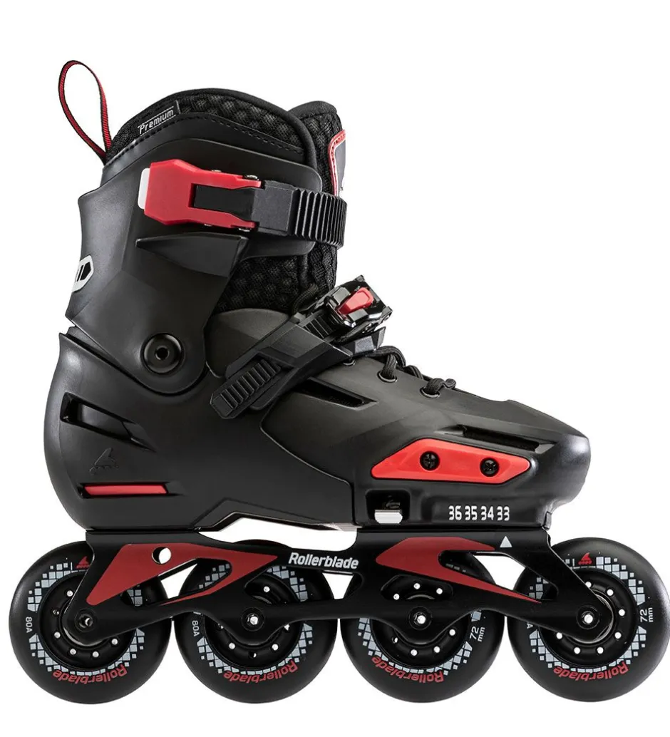 Rulleskøjter - Apex - Sort - Inliner>Rollerblade Online