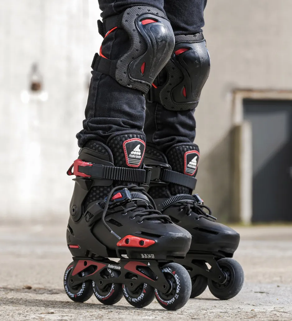 Rulleskøjter - Apex - Sort - Inliner>Rollerblade Online