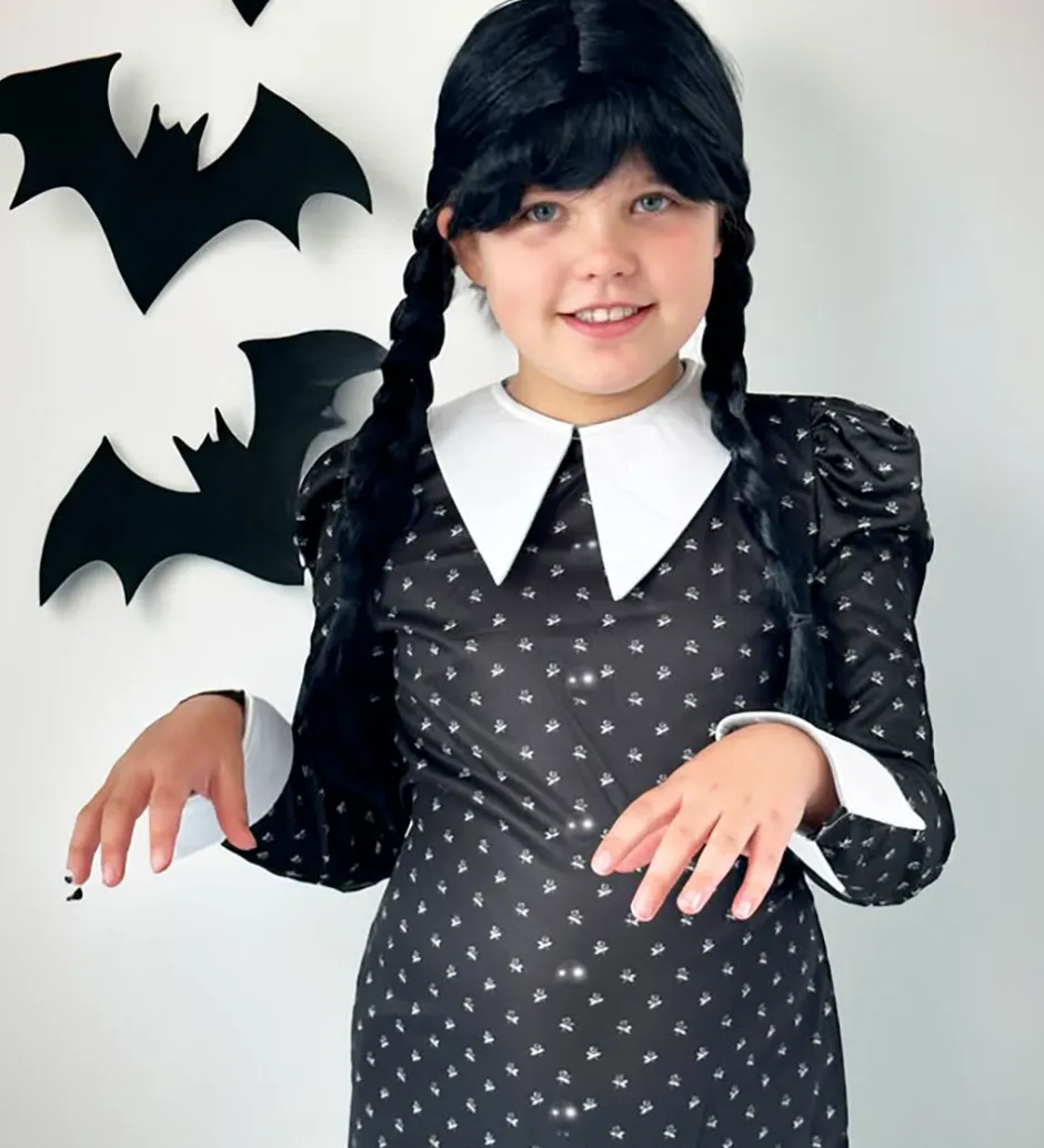 Udklædning - Wednesday Addams>Rubies