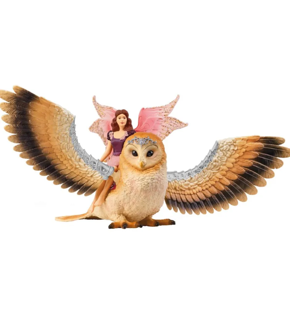 Bayala - Fairy In Flight On Glam Owl V2>Schleich Clearance