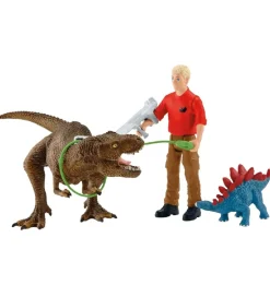 Dinosaurs - H: 7 cm - T-Rex Angreb 41465>Schleich New