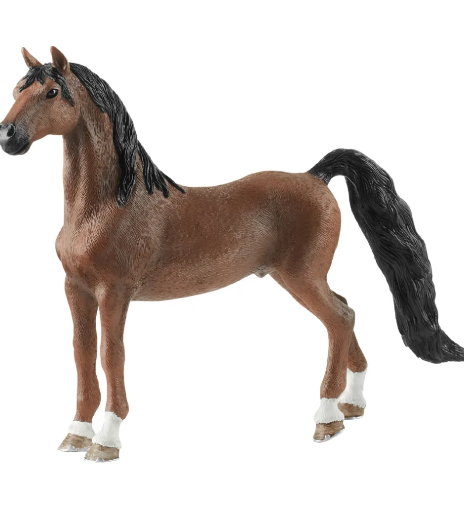 Dyr - H:13 cm - American Saddlebred Vallak 13913>Schleich Hot
