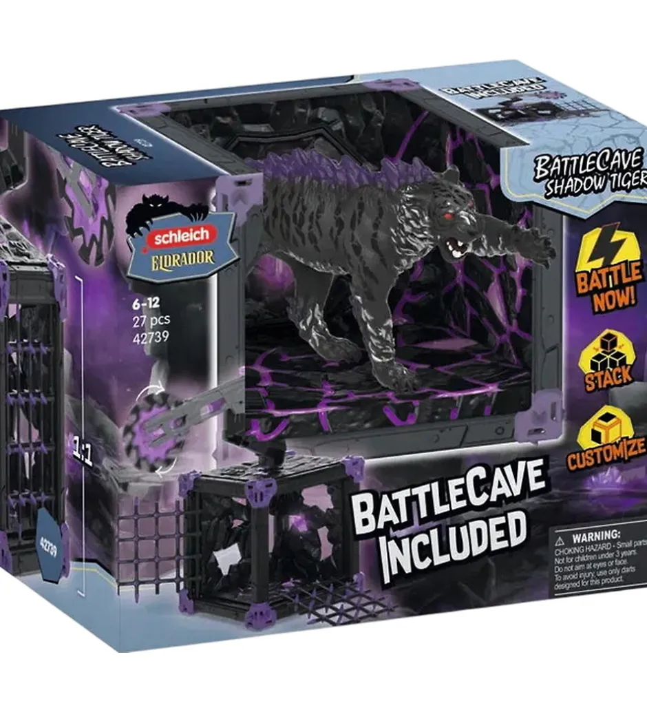 Eldrador - BattleCave Shadow Tiger - 42739>Schleich Outlet