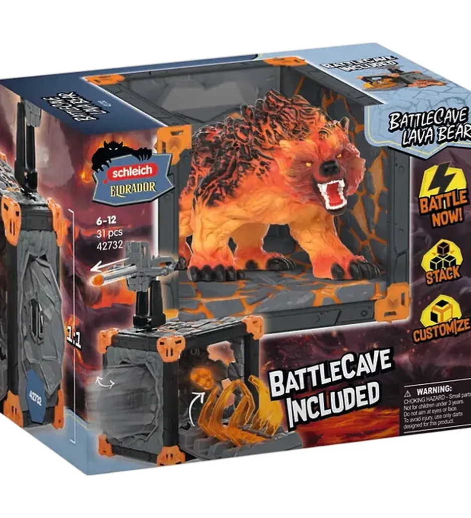 Eldrador - BattleCave Lava Bear - 42732>Schleich Hot