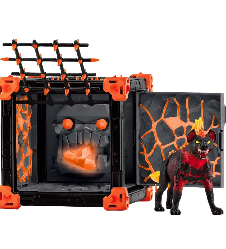 Eldrador Creatures - BattleCave Lava Hyena - 42674>Schleich Best