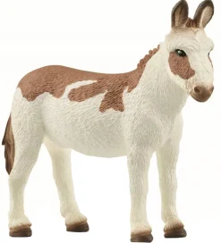 Farm World - Amerikansk Plettet Æsel - H: 6,6 cm - 1396>Schleich Hot