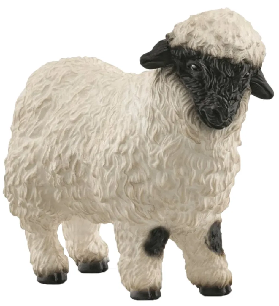 Farm World - H: 6 cm - Valais Blacknose Får 13965>Schleich Online