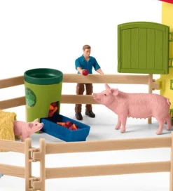 Farm World - 50x16x30 cm - Stor Bondegård 42605 - Gul><noscript><img width=