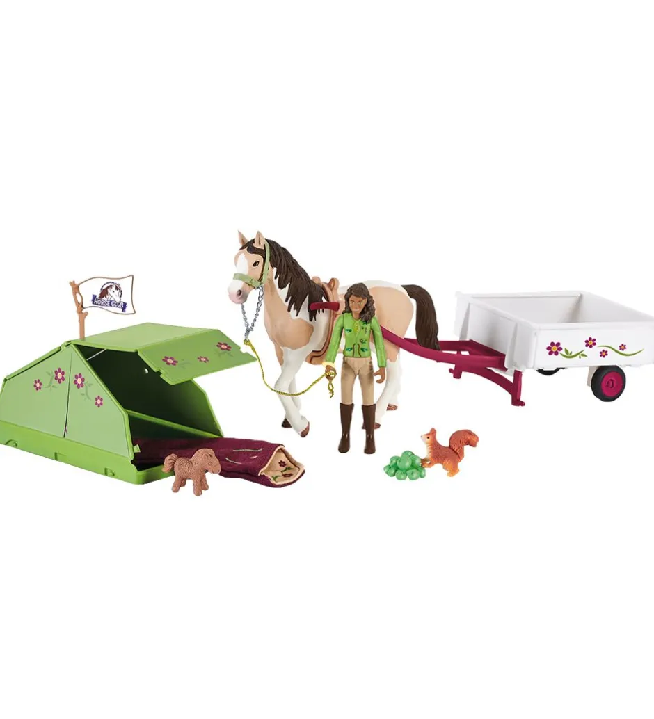 Horse Club - 23 x 14 - Sarahs Campingudflugt 42533>Schleich New