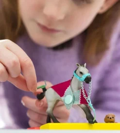 Horse Club - H: 7 cm - Legesjov Med Føl 42534>Schleich Clearance