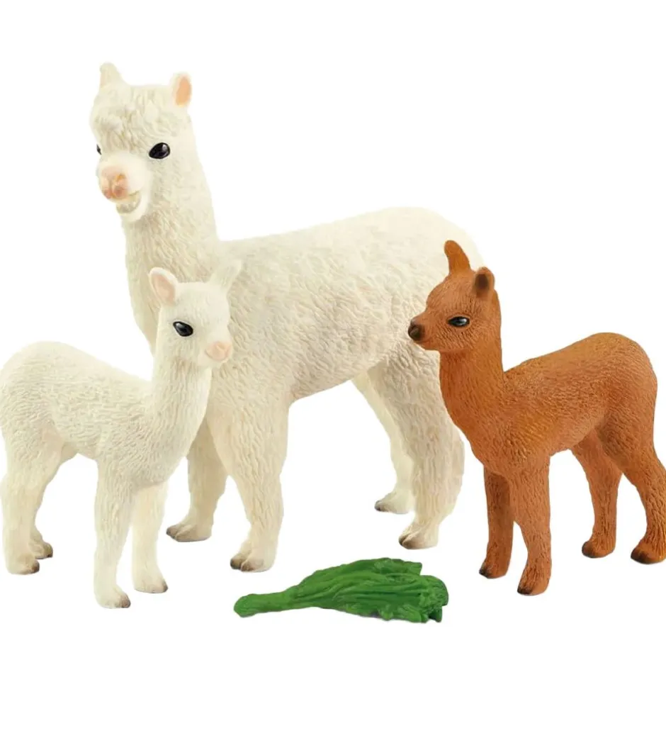 Wild Life - H: 8 cm - Alpakafamilie 42544>Schleich Online