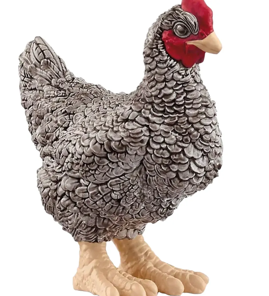 Wild Life - Plymouth Rock Høne 6,7 cm - 13997>Schleich Hot