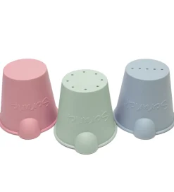 Bath Buckets - 3-pak - Sage Green/Dusty Rose/Duck Egg Bl>Scrunch Sale