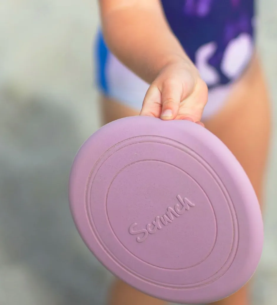 Frisbee - Silikone - Ø18 cm - Lyserød>Scrunch