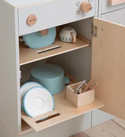 Legekøkken - Opvaskemaskine - Træ - Seabreeze Beige><noscript><img width=