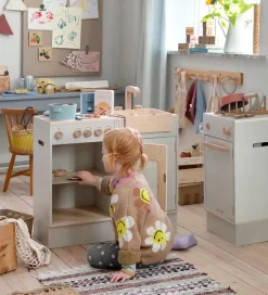 Legekøkken - Opvaskemaskine - Træ - Seabreeze Beige><noscript><img width=