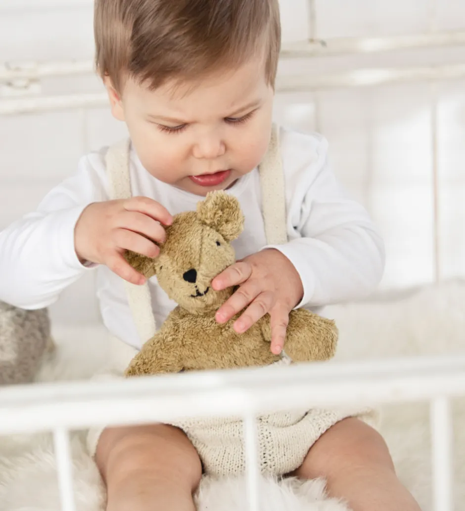 Bamse - Baby - Bjørn - Beige>Senger Naturwelt Sale
