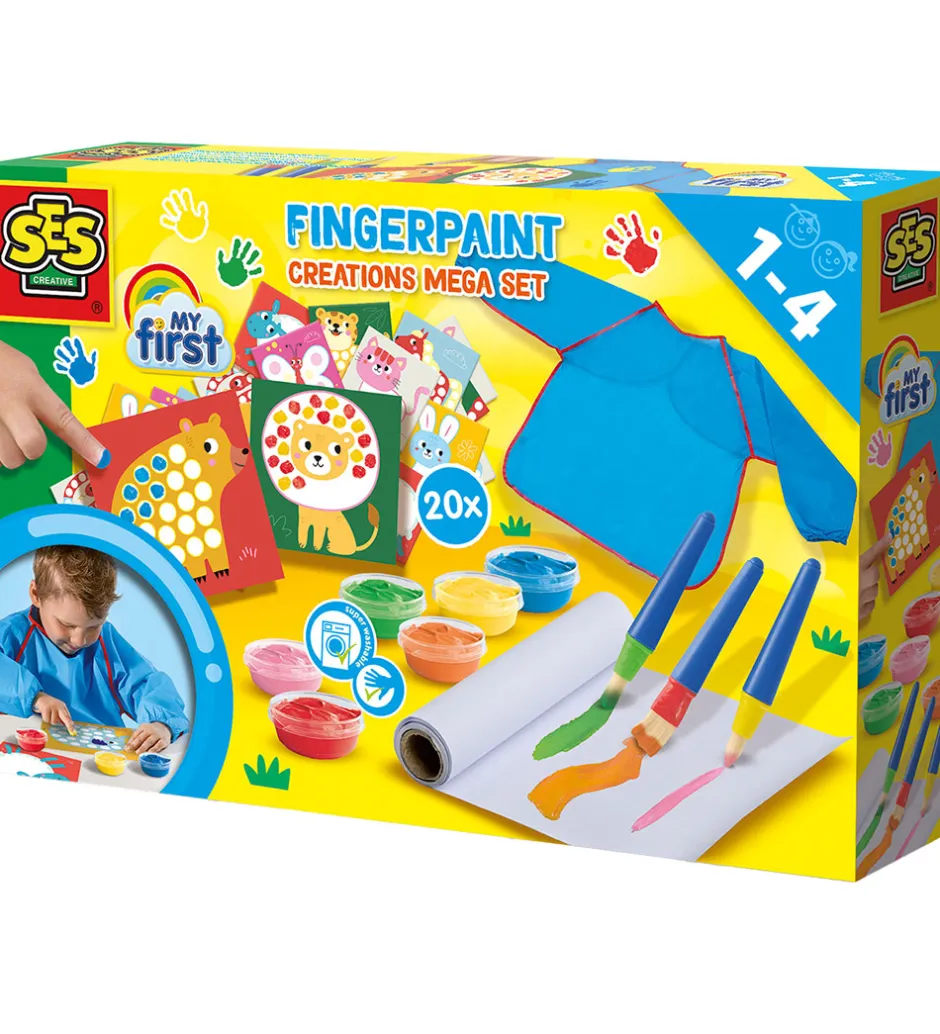 - Min Første - Fingermaling Megasæt>SES Creative Clearance
