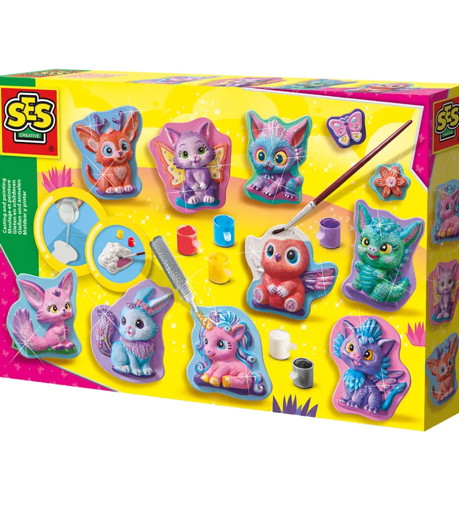 - Støb & Mal - Fantasi Figurer>SES Creative Best