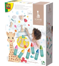 Farvekridt Til Badet - Sophie La Girafe>SES Creative Hot