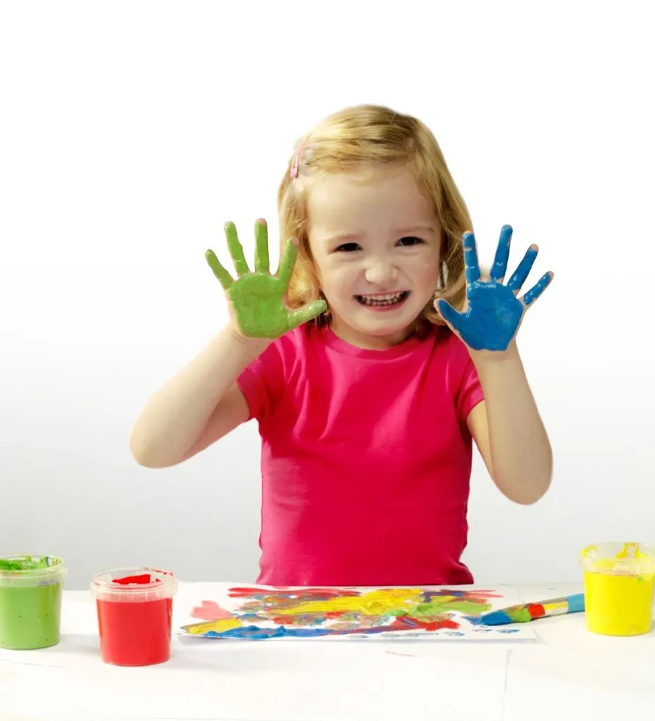 Fingermaling - 4 x 145 ml>SES Creative New