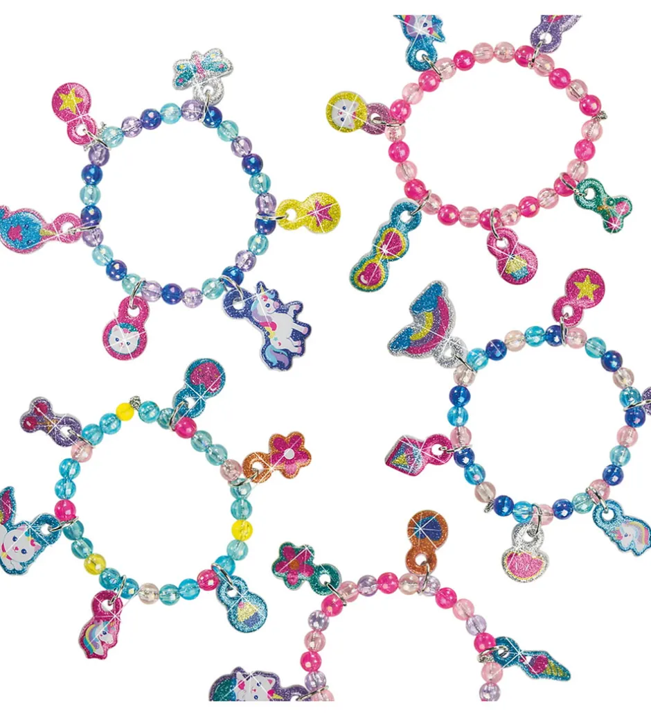 Kreasæt - Lav Dine Egne Armbånd - Puffy Stickers>SES Creative Clearance