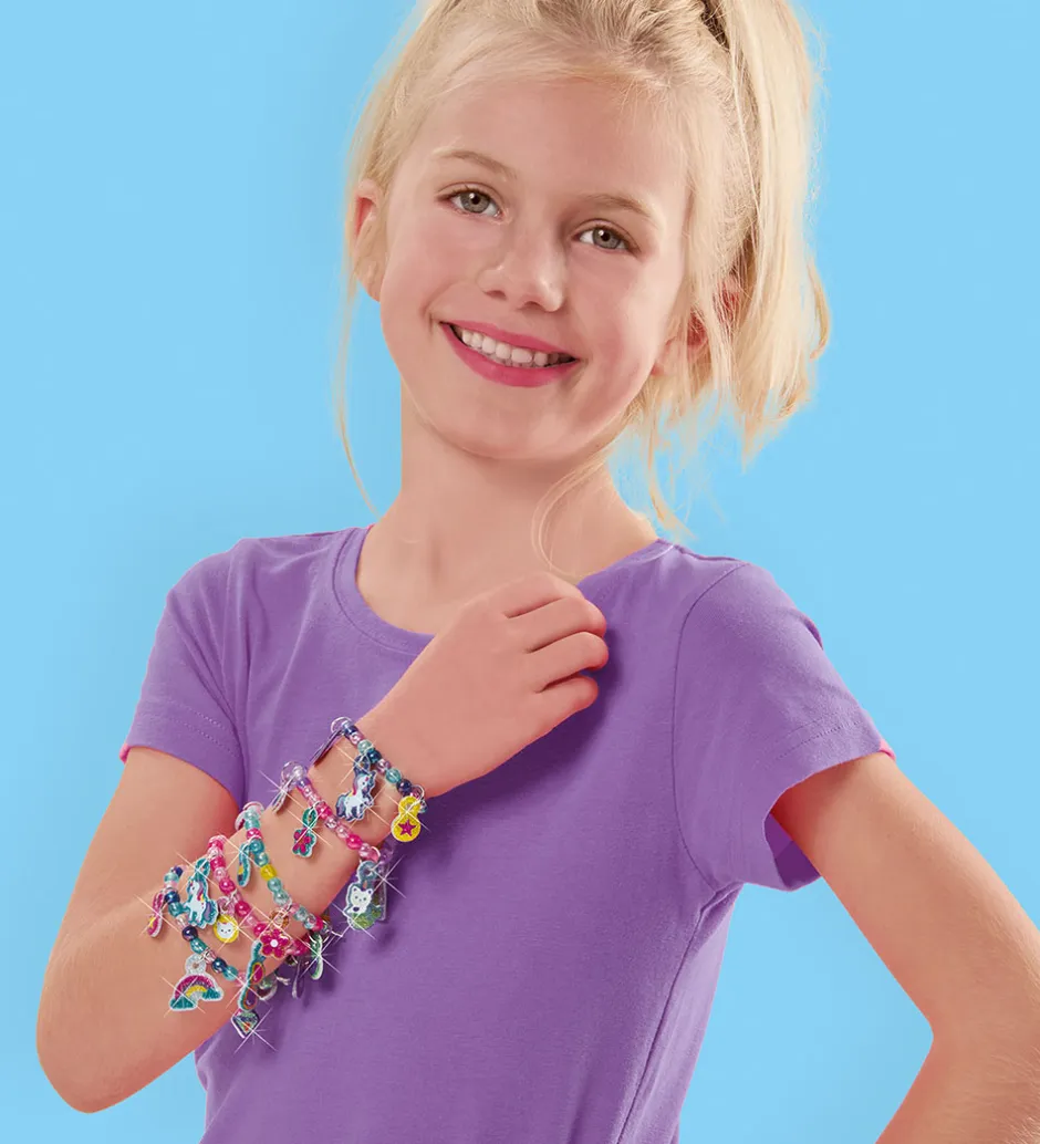 Kreasæt - Lav Dine Egne Armbånd - Puffy Stickers>SES Creative Clearance