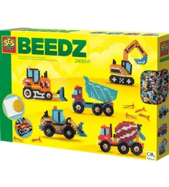 Perler - Strygeperler - 2400 stk - Strygeperler Byg>SES Creative Outlet