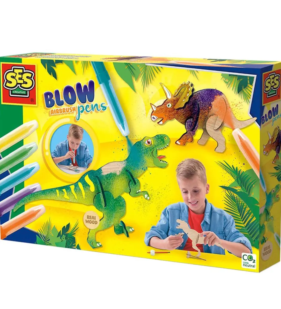 Pustetuscher - Dinosaurer>SES Creative Discount