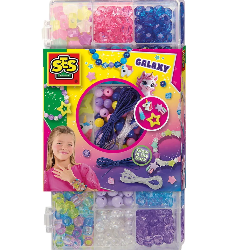 Smykkesæt - Galaxy Perler>SES Creative Discount