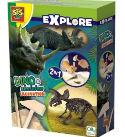 Udhug - Explore - Triceratops og Skelet>SES Creative Outlet