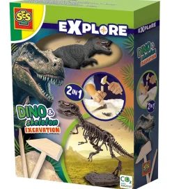Udhug - Explore - T-rex og Skelet>SES Creative Sale
