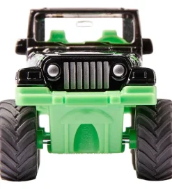 Bil - Jeep Big Wheel - Sort/Grøn><noscript><img width=