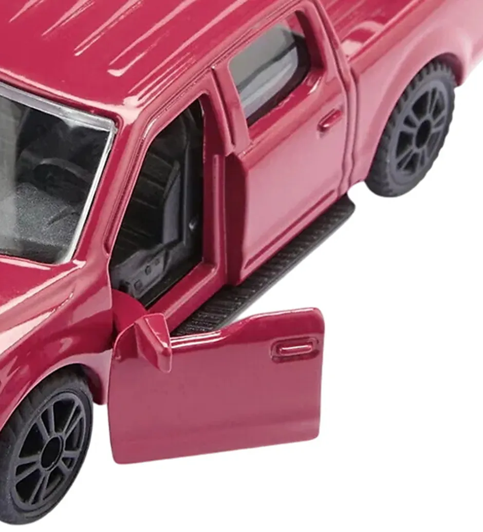 Bil m. Båd - Ford F150 m. Motorbåd - 1:55 - Rød/Hvid>Siku Sale