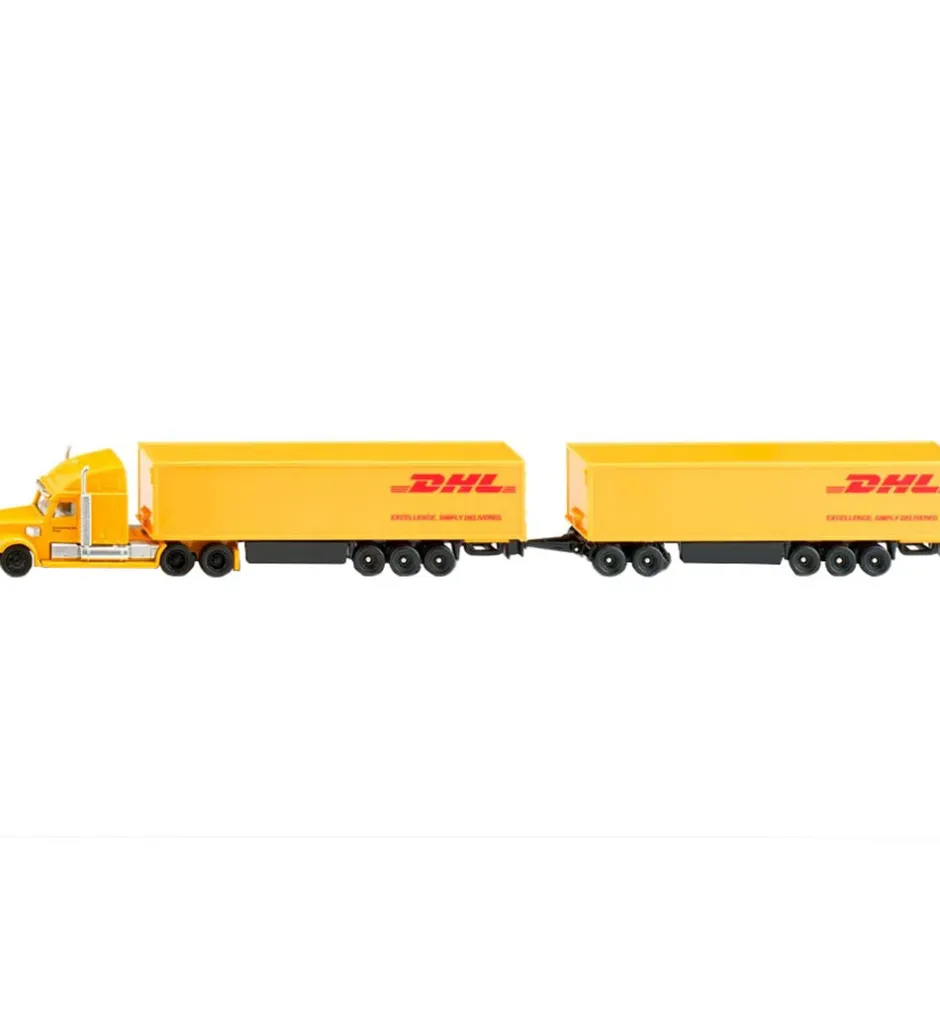 Lastbil - 1:87 - DHL Road Train>Siku Hot