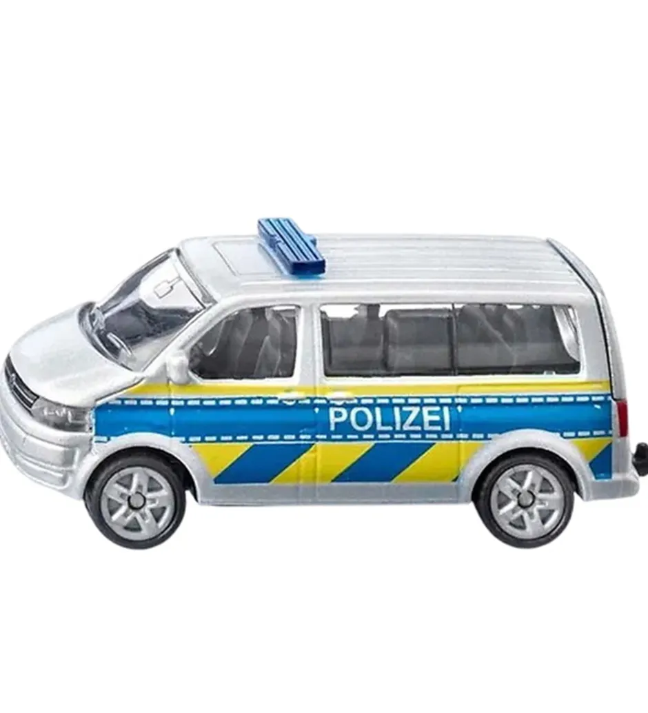 Politibil - Highay Patrol VW T5 - Sølv/Blå>Siku Online