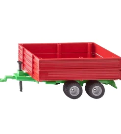 Trailer - Tandem Axle Trailer - 1:32 - Rød>Siku New